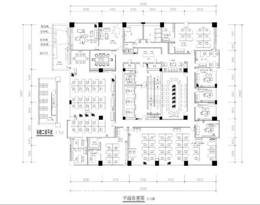 辦公室設計規范圖集